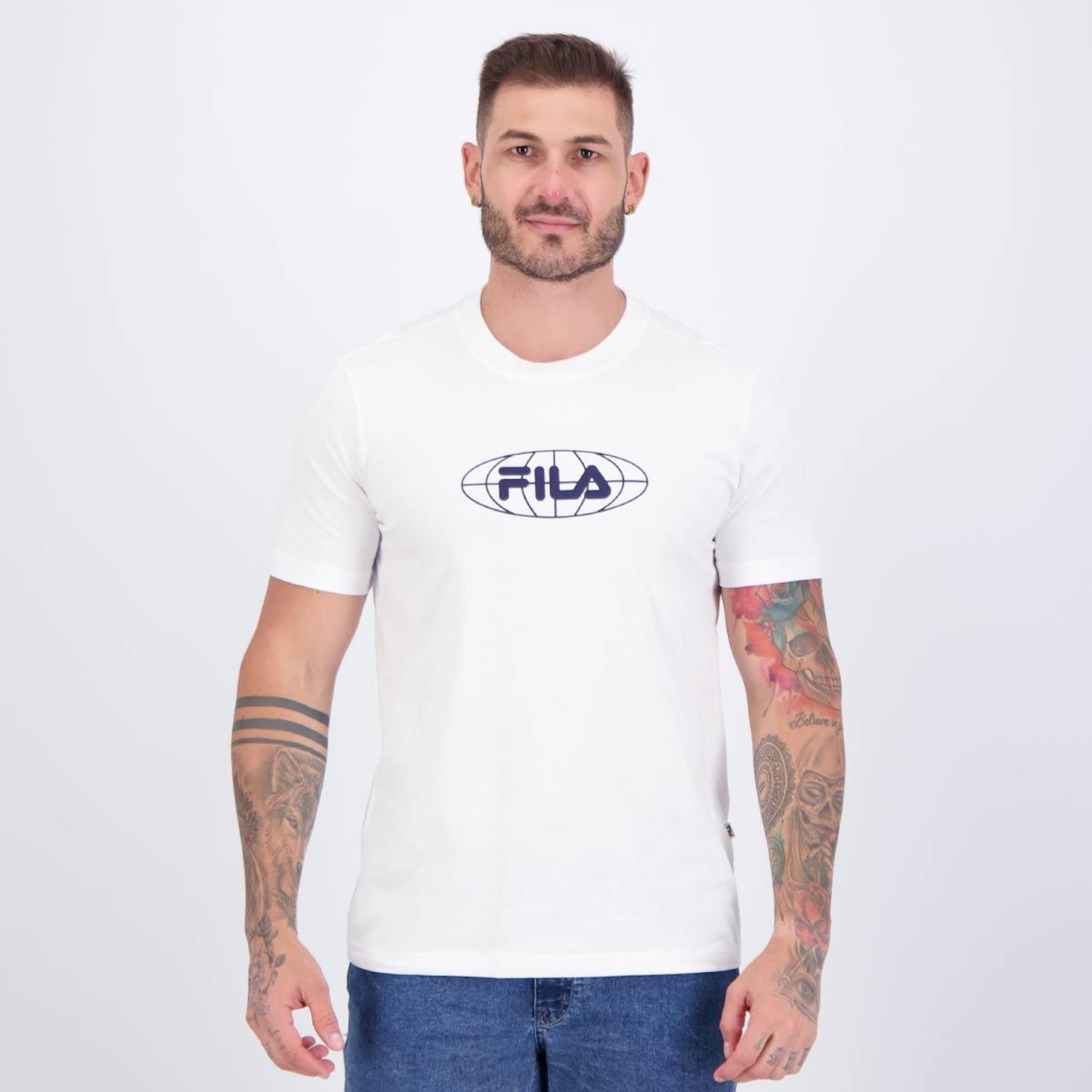 Camiseta Fila Regular Classic Masculina - Foto 1