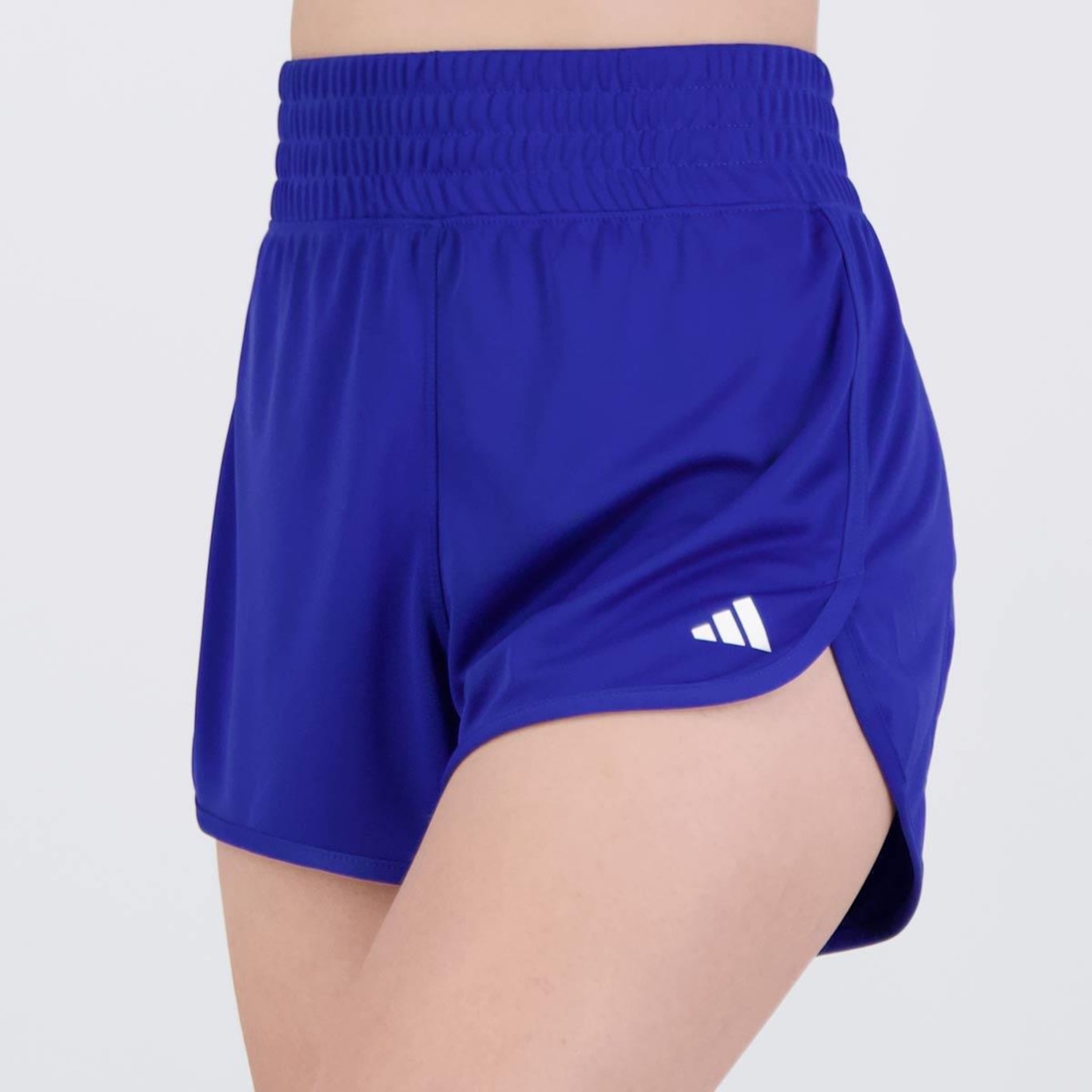 Shorts adidas Pacer Knit High - Feminino - Foto 1