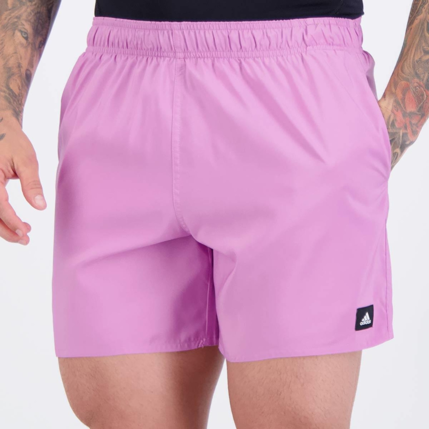 Shorts adidas Natação Classico Sld - Masculino - Foto 3