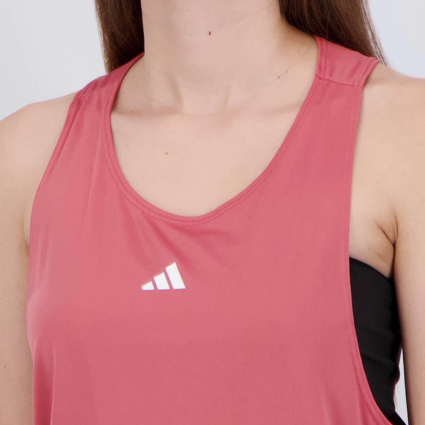 Camiseta Regata adidas Basic - Feminina - Foto 5