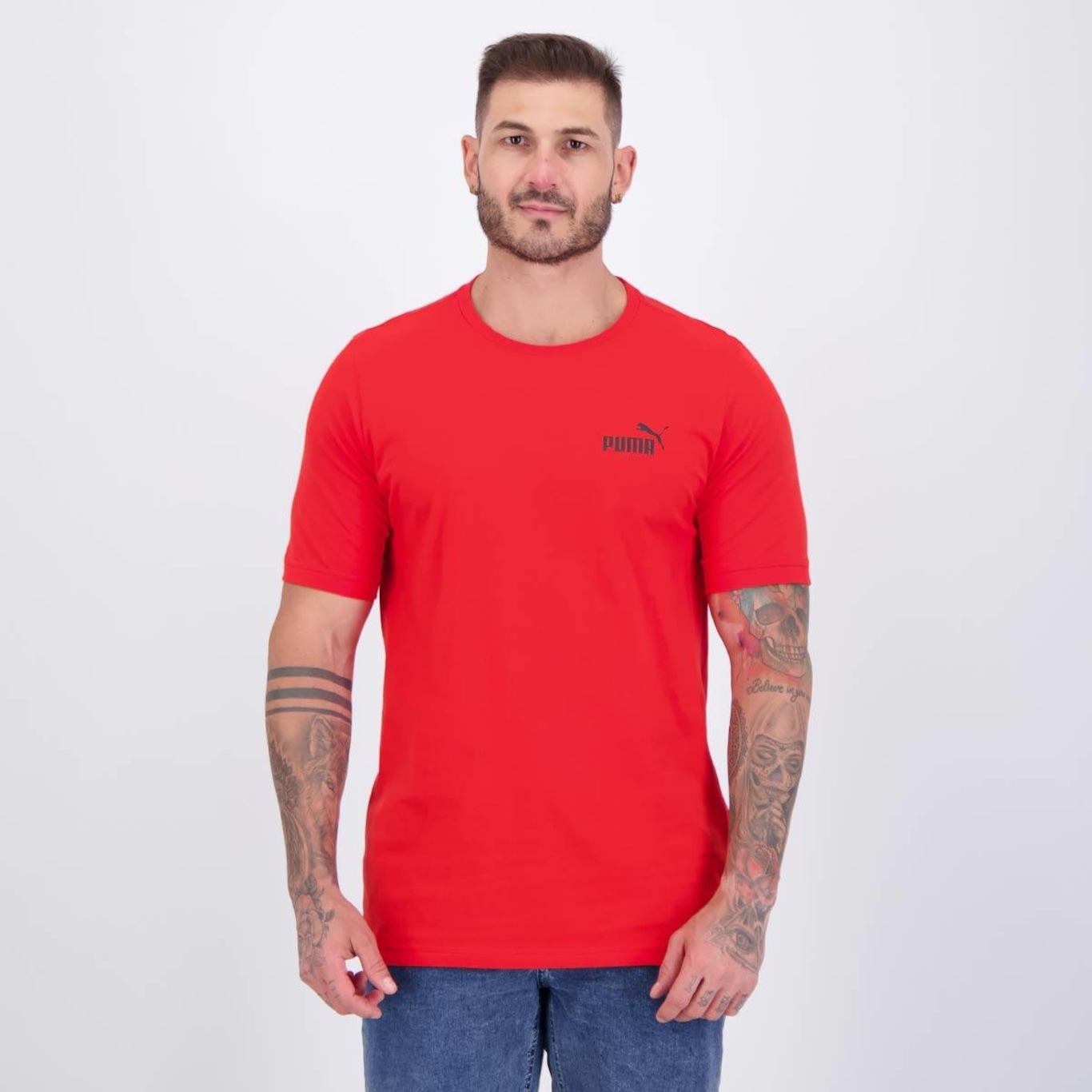 Camiseta Puma Ess Small Logo Masculina - Foto 1