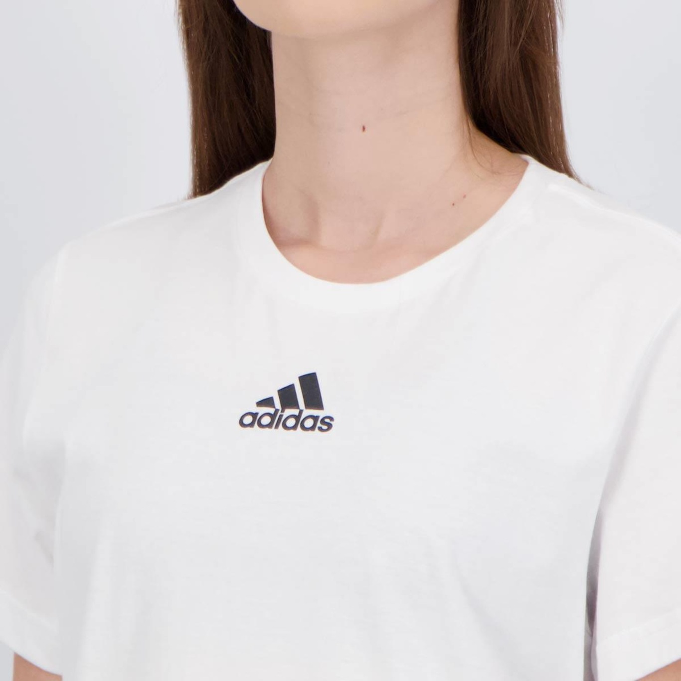 Camiseta adidas Small Logo Feminina - Foto 5