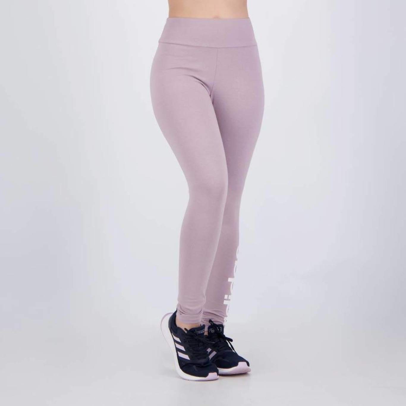 Calça Legging adidas Logo Linear - Feminina - Foto 2