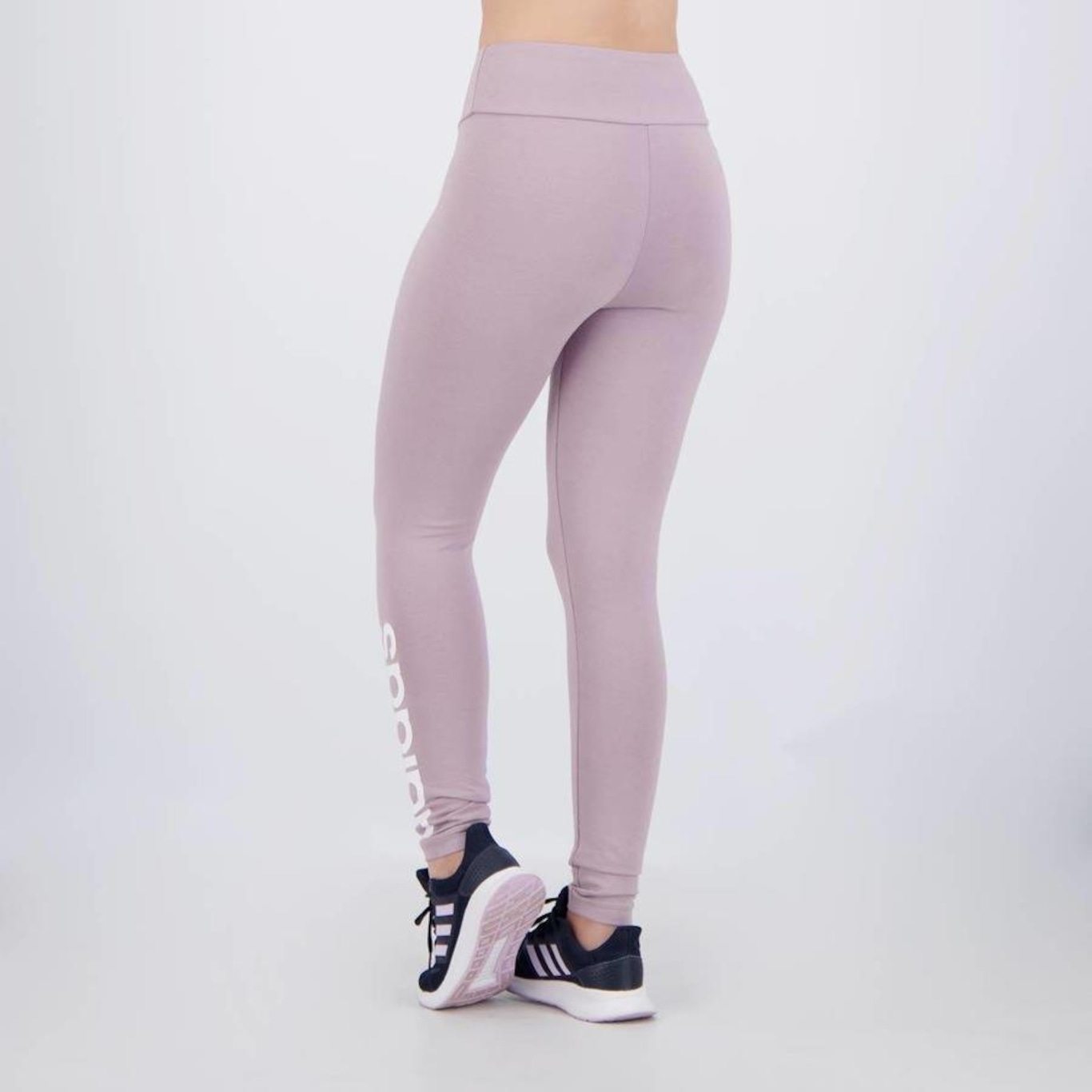 Calça Legging adidas Logo Linear - Feminina - Foto 3