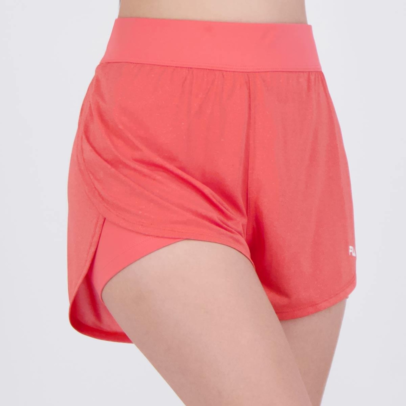 Shorts Fila Basic Train Double - Feminino - Foto 2