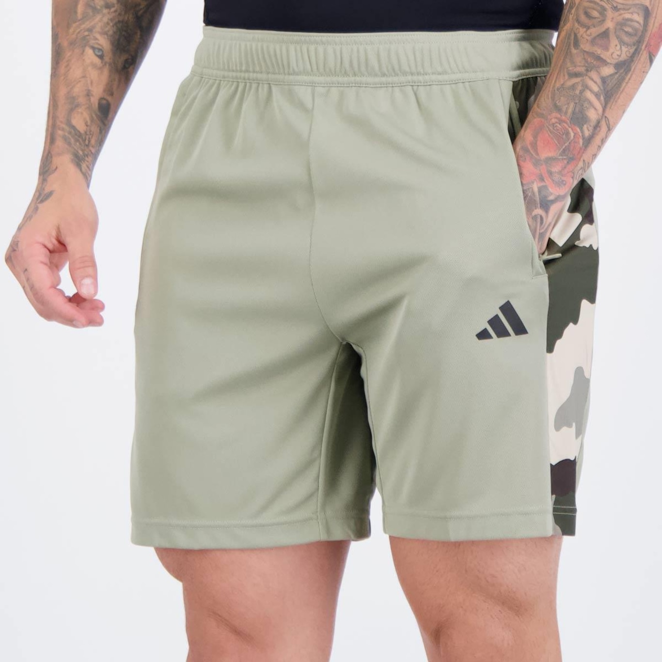 Bermuda adidas Camo - Masculina - Foto 3