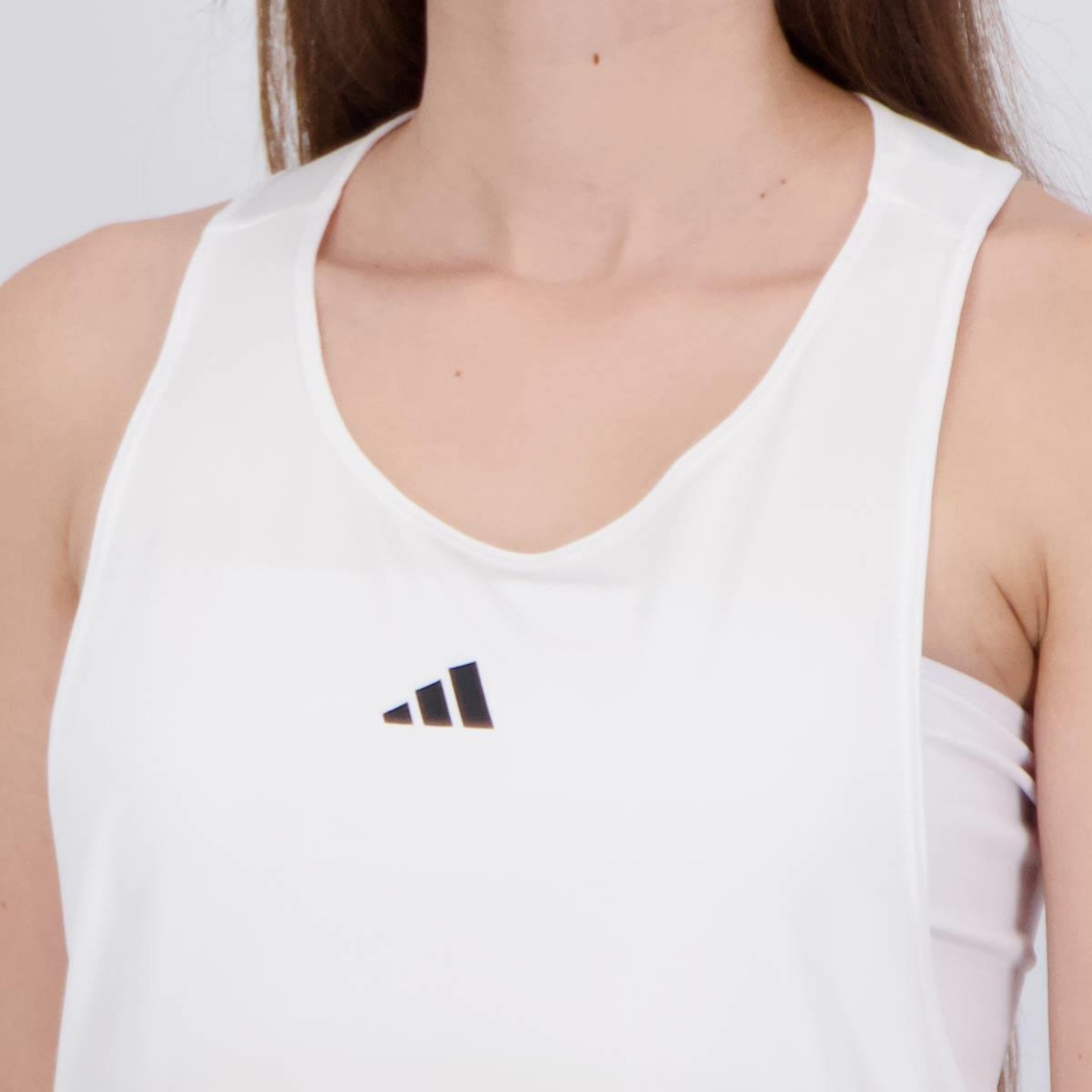 Camiseta Regata adidas Basic - Feminina - Foto 5