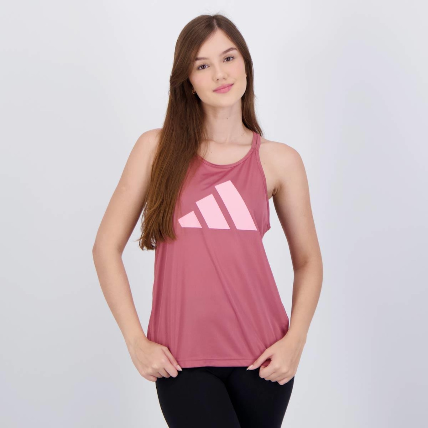 Camiseta Regata adidas Run It - Feminina - Foto 1