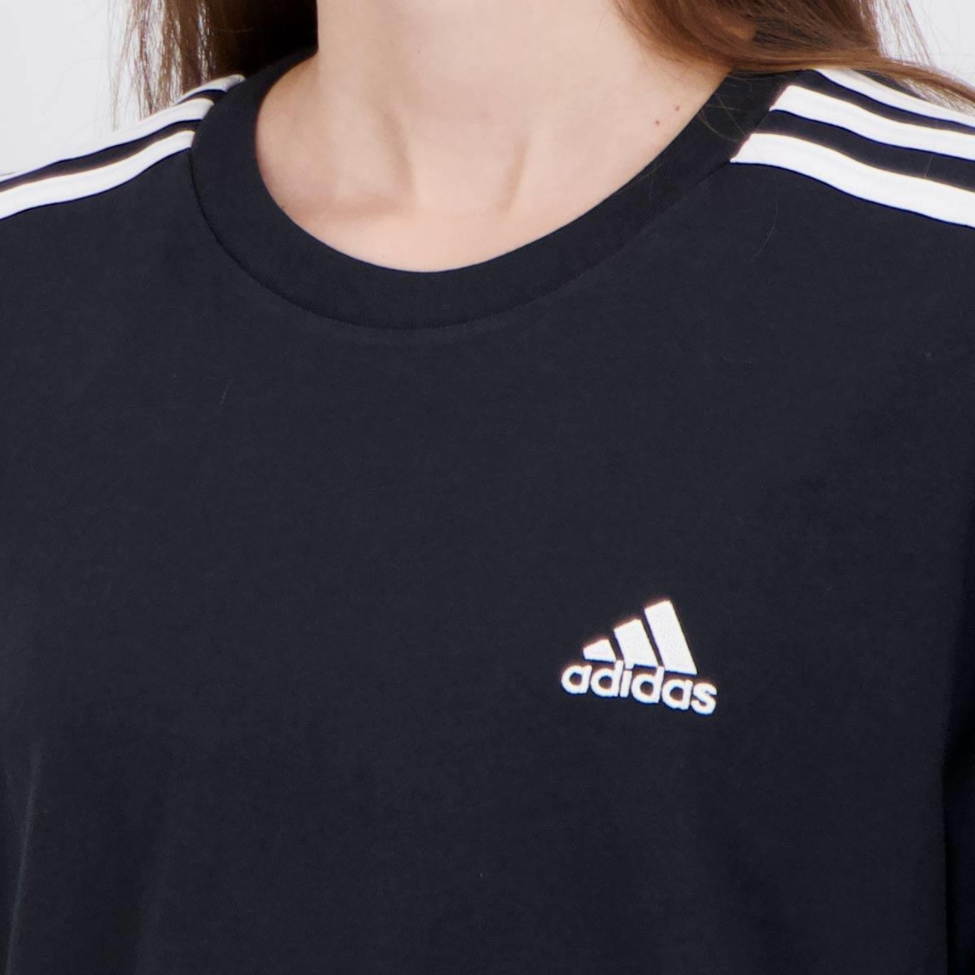 Cropped adidas 3 Stripes - Feminino - Foto 5