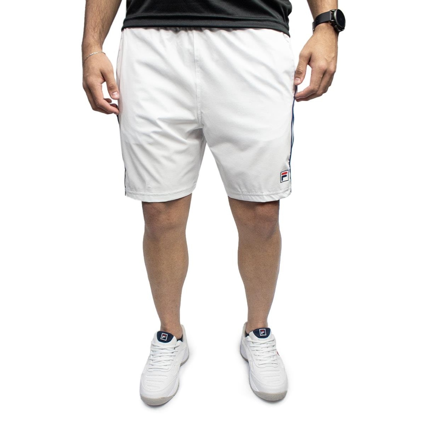 Bermuda Fila Tennis Line II - Masculina - Foto 1