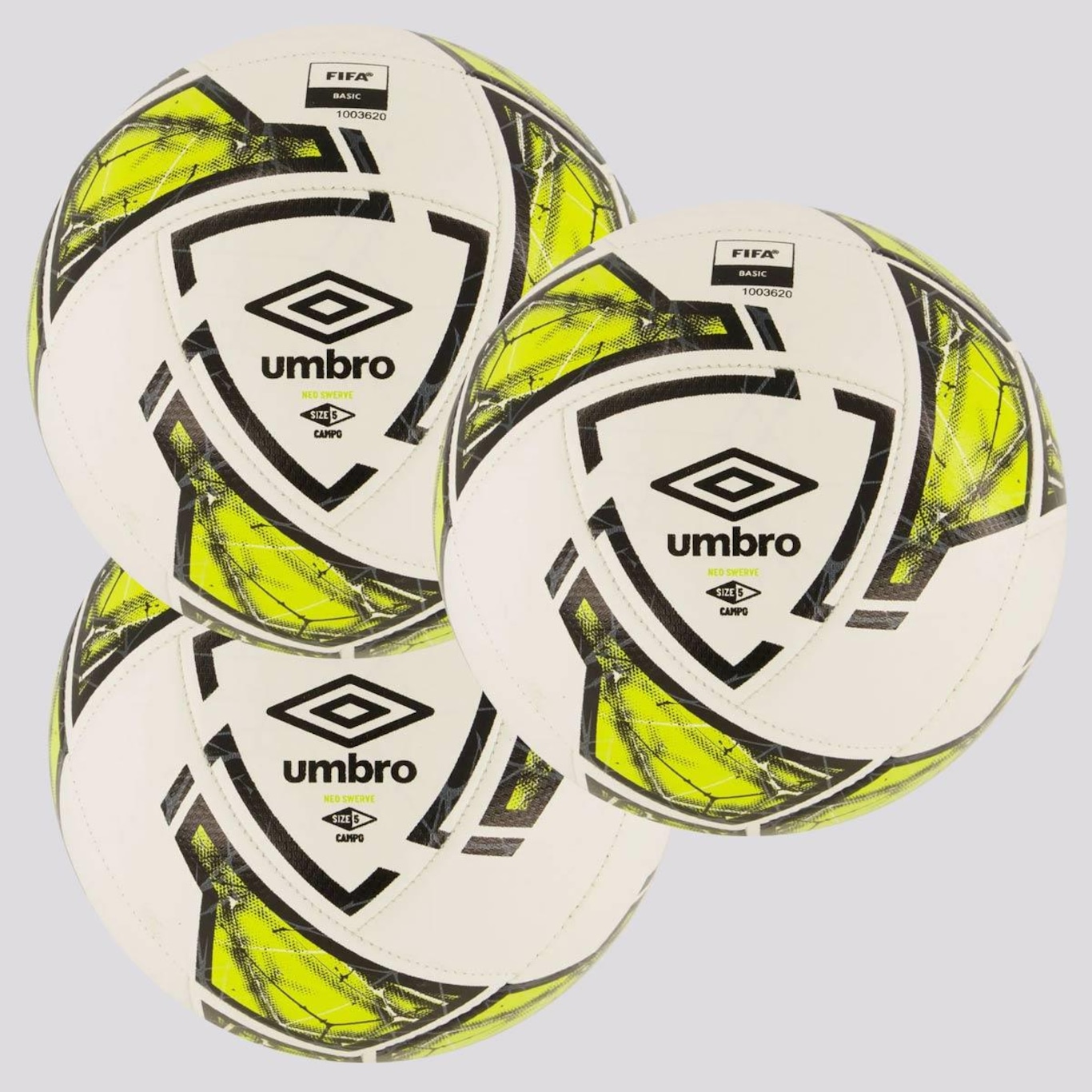 Bola de Campo Umbro Neo Swerve Campo - 3 Unidades - Foto 1