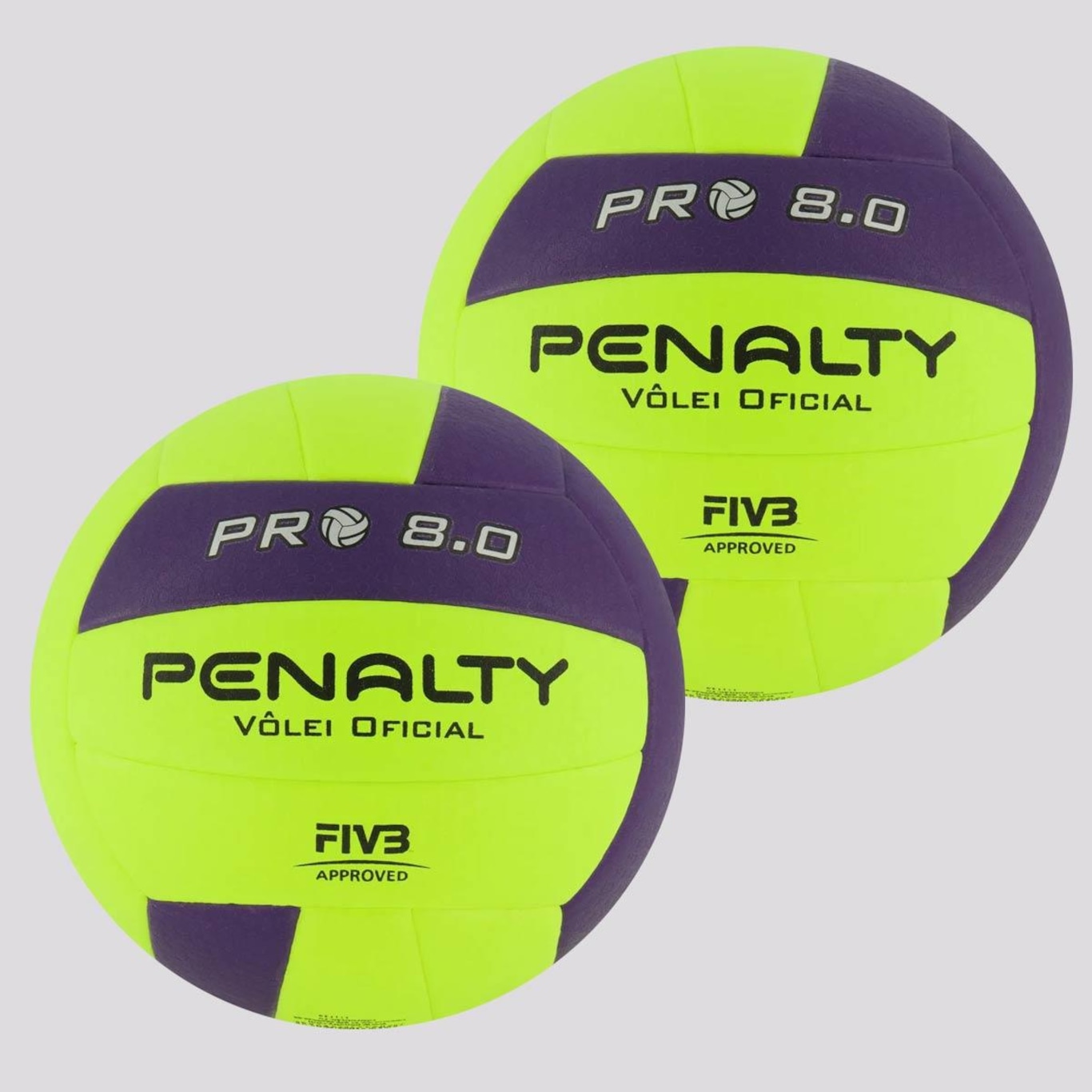 Bola de Vôlei Penalty 8.0 Pro - 2 Unidades - Foto 1