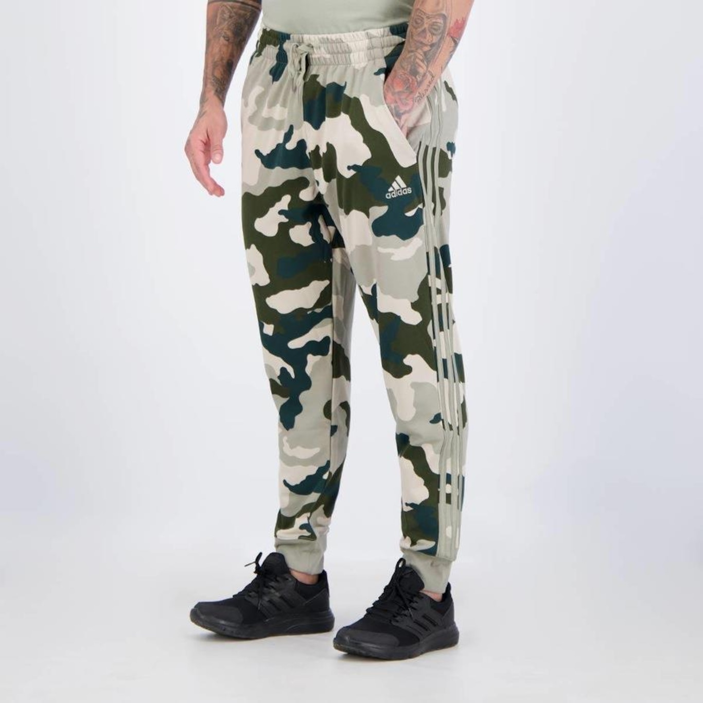 Calça adidas Camo - Masculina - Foto 3