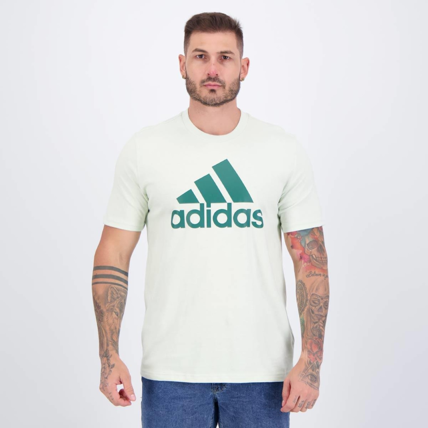 Camiseta adidas Big Logo Masculina - Foto 1