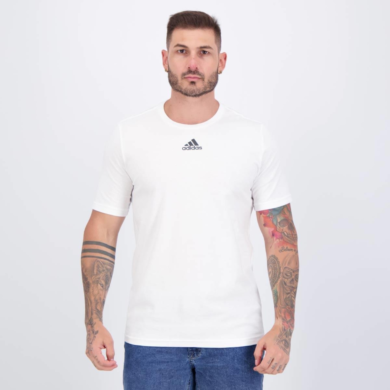 Camiseta adidas Small Logo Tee Masculina - Foto 1