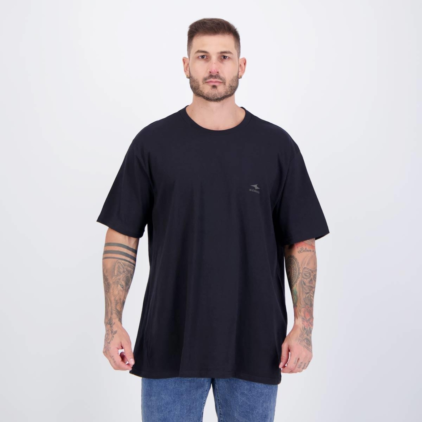 Camiseta Nicoboco Plus Masculina - Foto 1