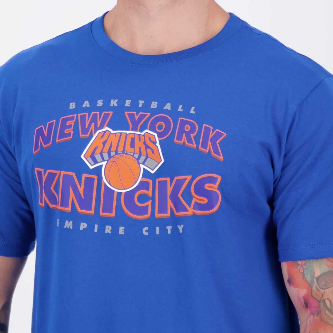 Camiseta Nba Nicktown New York Knicks Masculina - Foto 5