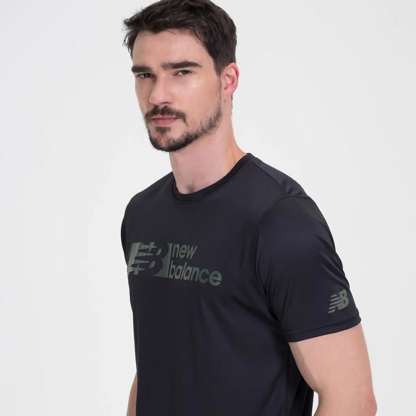 Camiseta New Balance Tenacity Graphic Masculina - Foto 5