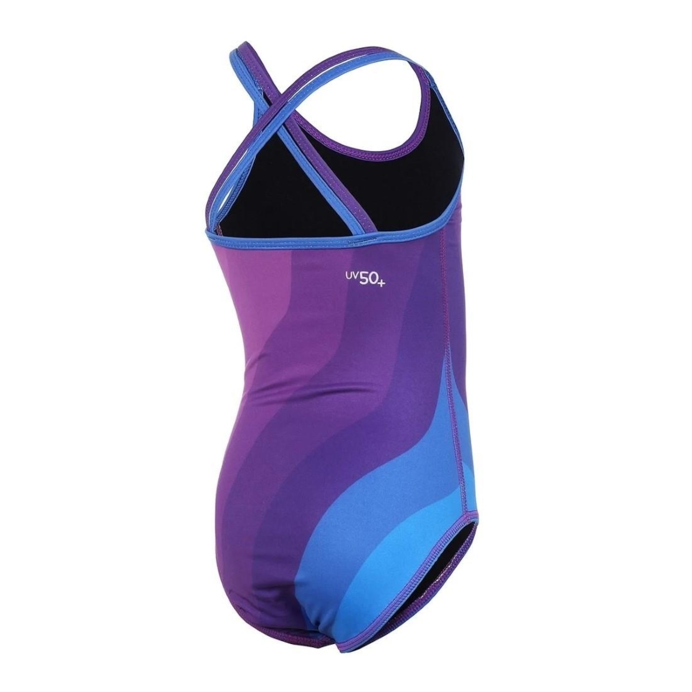 Maiô Speedo Cross Duo Waves - Infantil - Foto 2