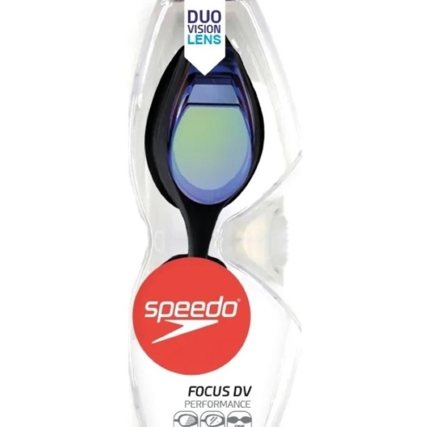 Óculos de Natação Speedo Focus Duo Vision - Adulto - Foto 2