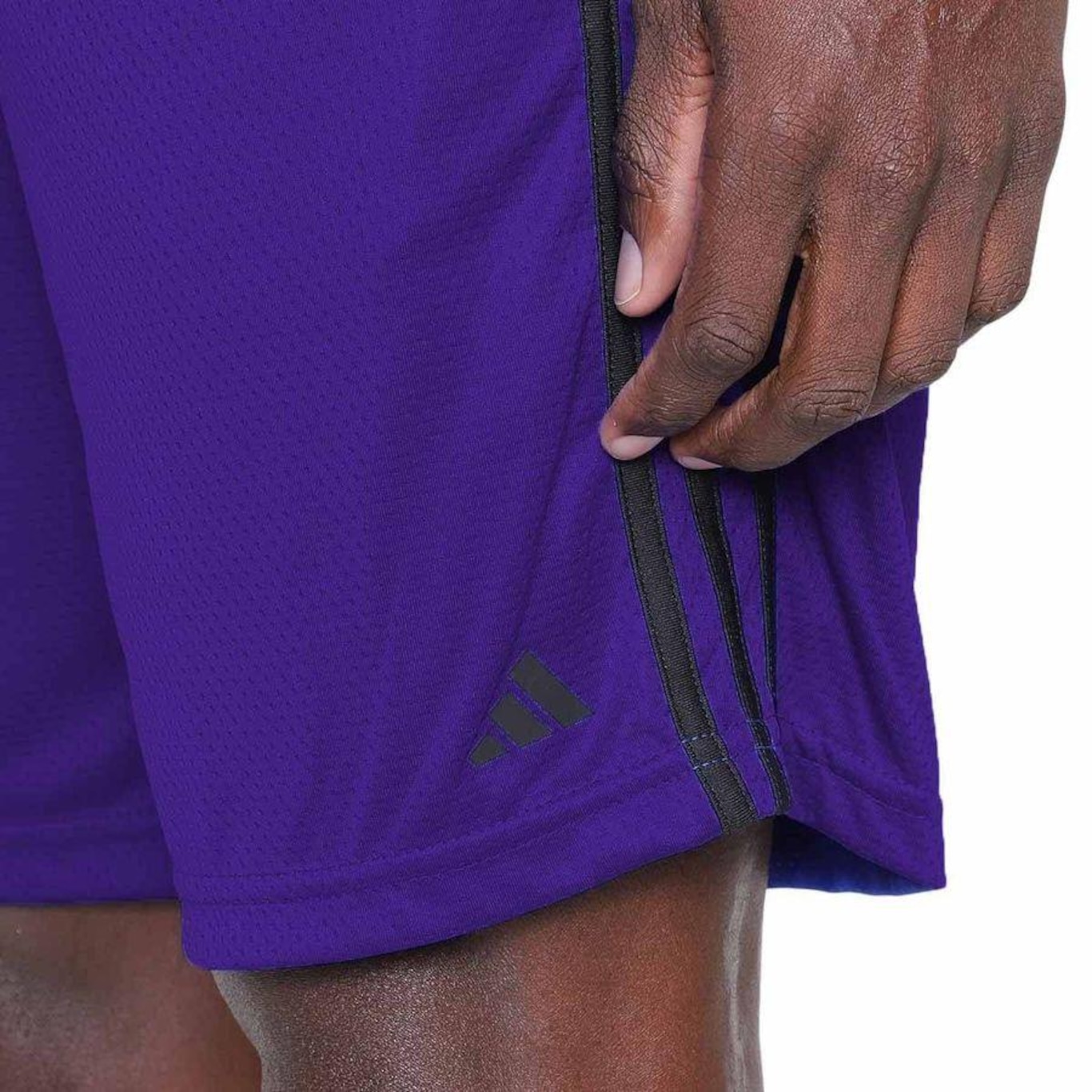 Shorts adidas 3 Listras - Masculino - Foto 3