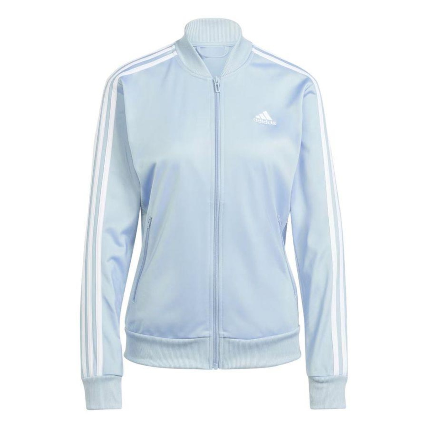 Agasalho adidas Essentials 3-Stripes - Feminino - Foto 5