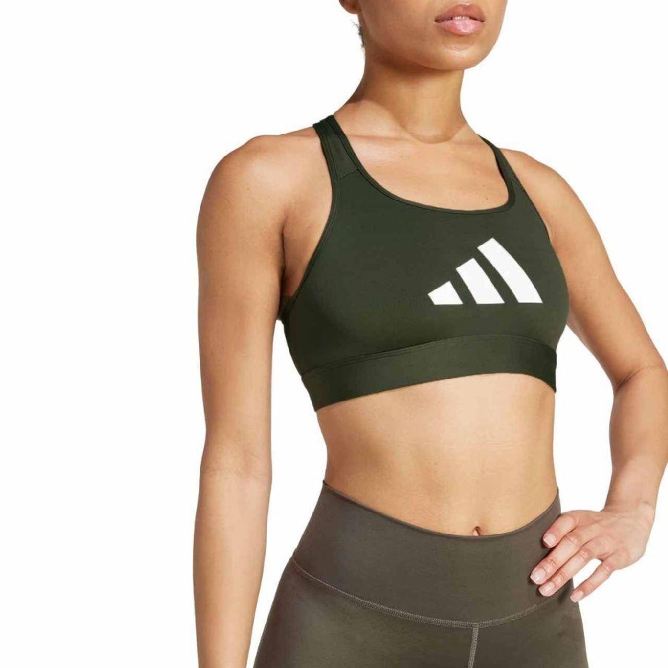 Top Fitness adidas Power React - Feminino - Foto 3