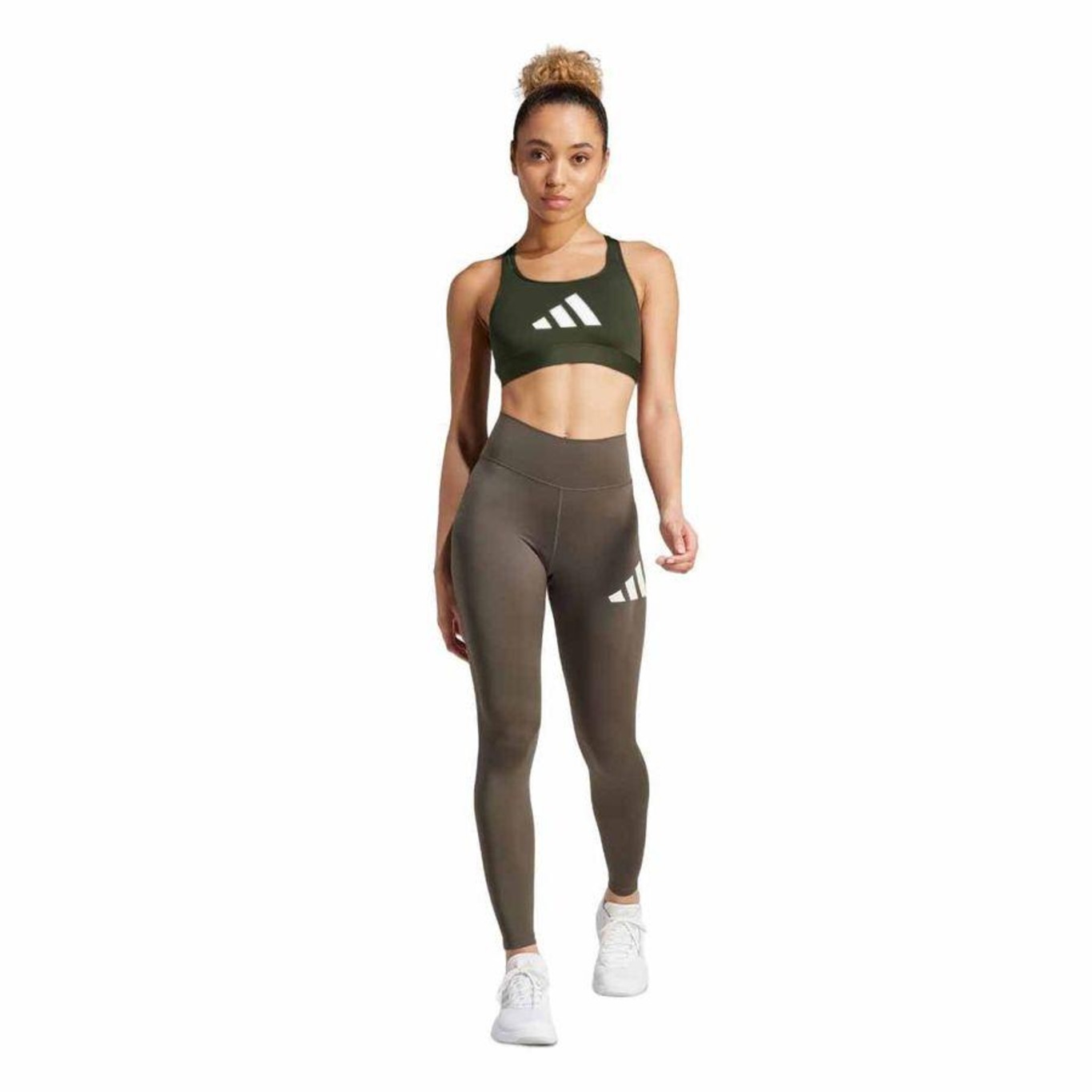 Top Fitness adidas Power React - Feminino - Foto 6