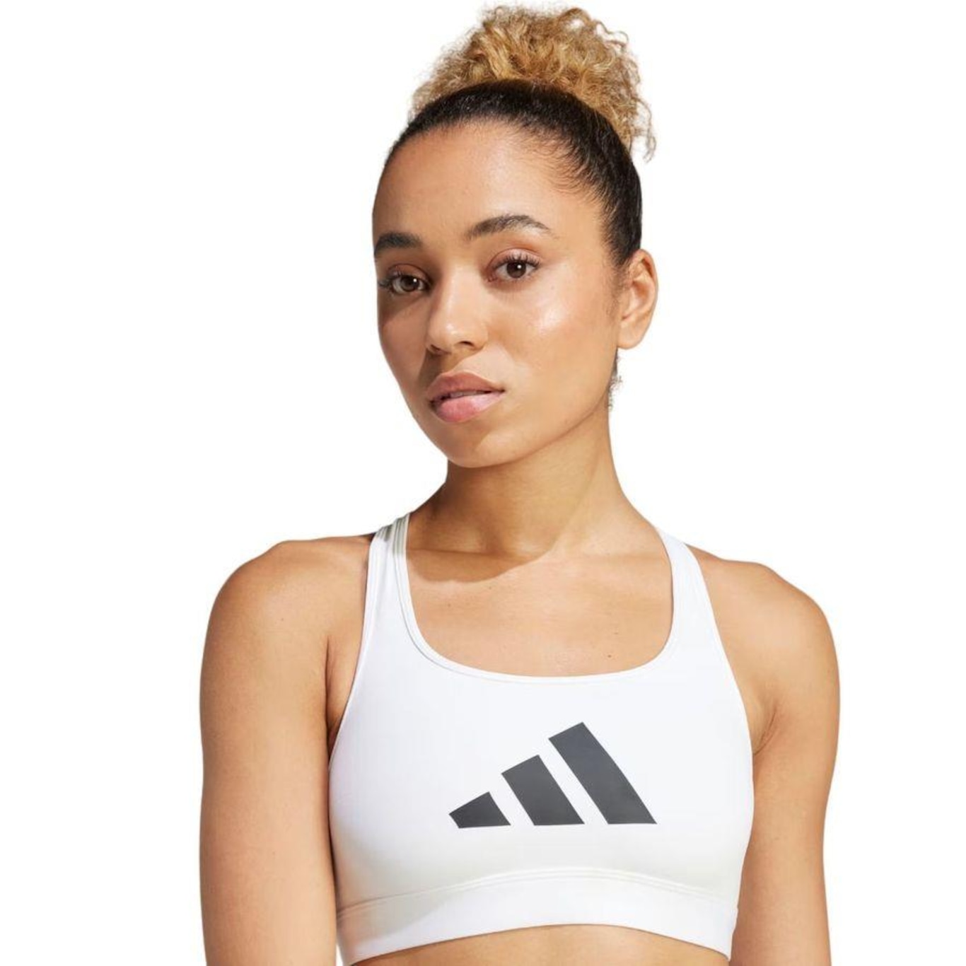 TOP FITNESS ADIDAS POWER REACT - FEMININO - Foto 3