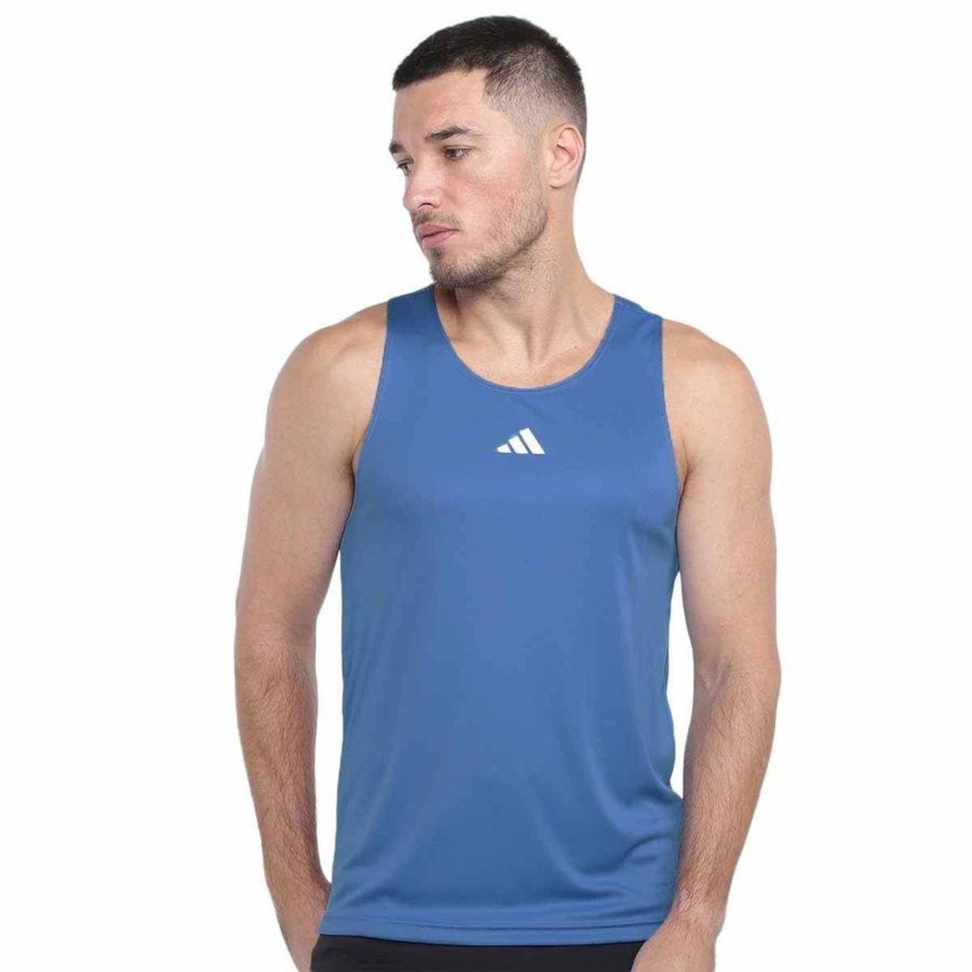 Camiseta Regata adidas Treino Básica - Masculina - Foto 1