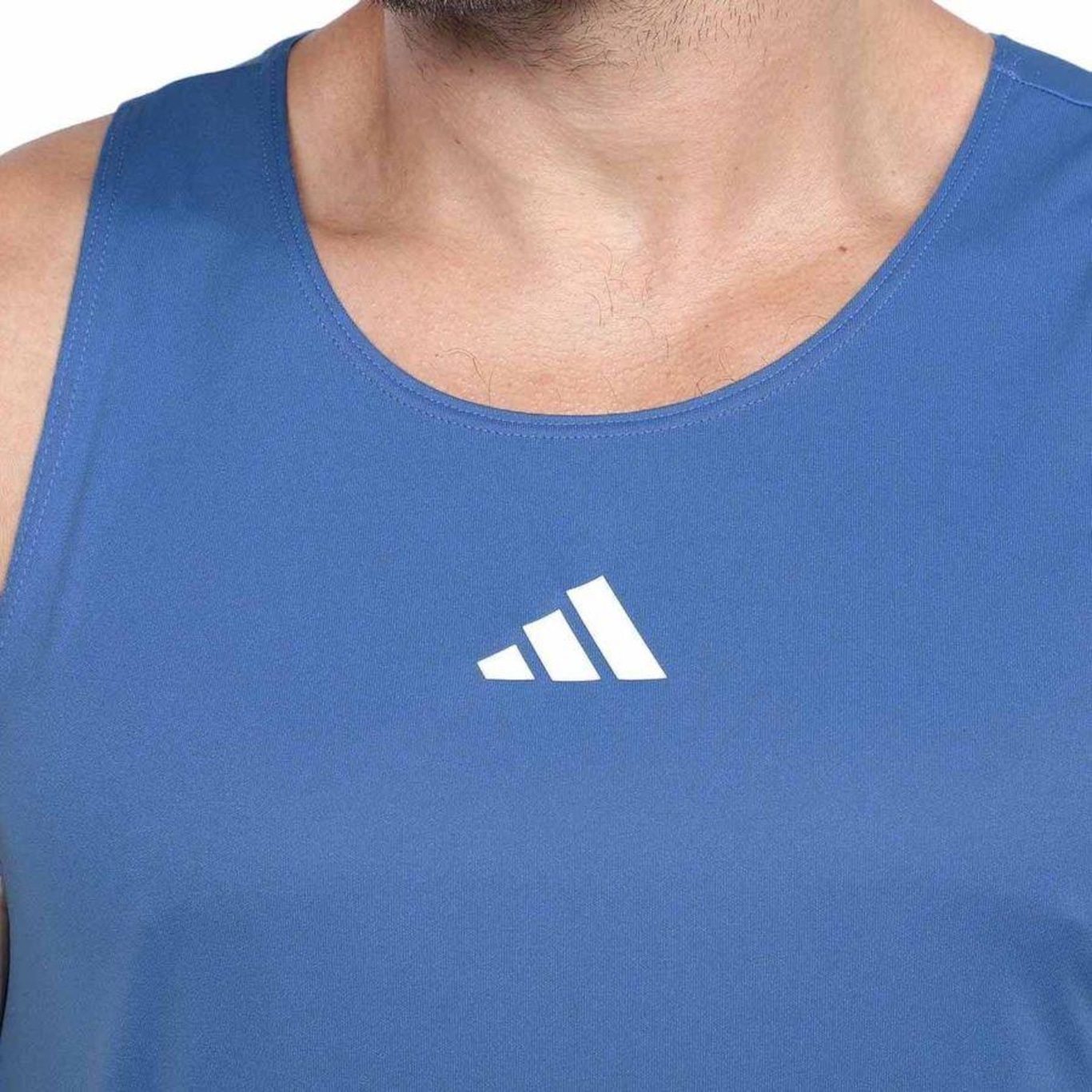 Camiseta Regata adidas Treino Básica - Masculina - Foto 3