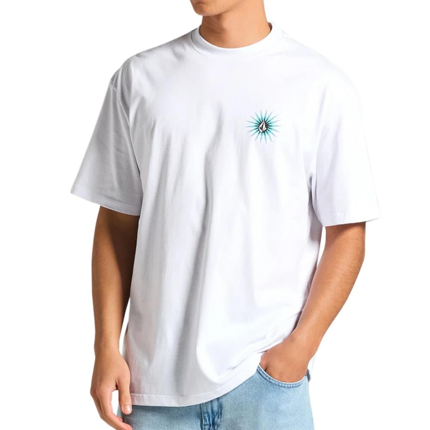 Camiseta Volcom Comfort Scorcho Masculina - Foto 1