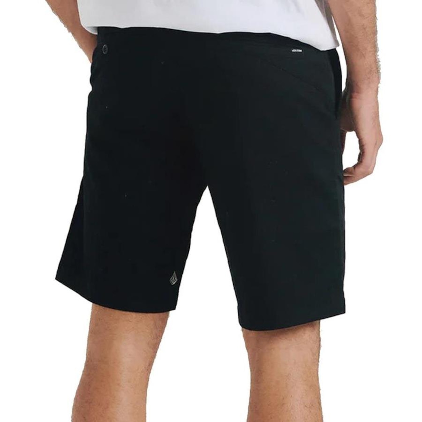 Bermuda Passeio Volcom Frickin Modern Stretch Chino - Masculina - Foto 4