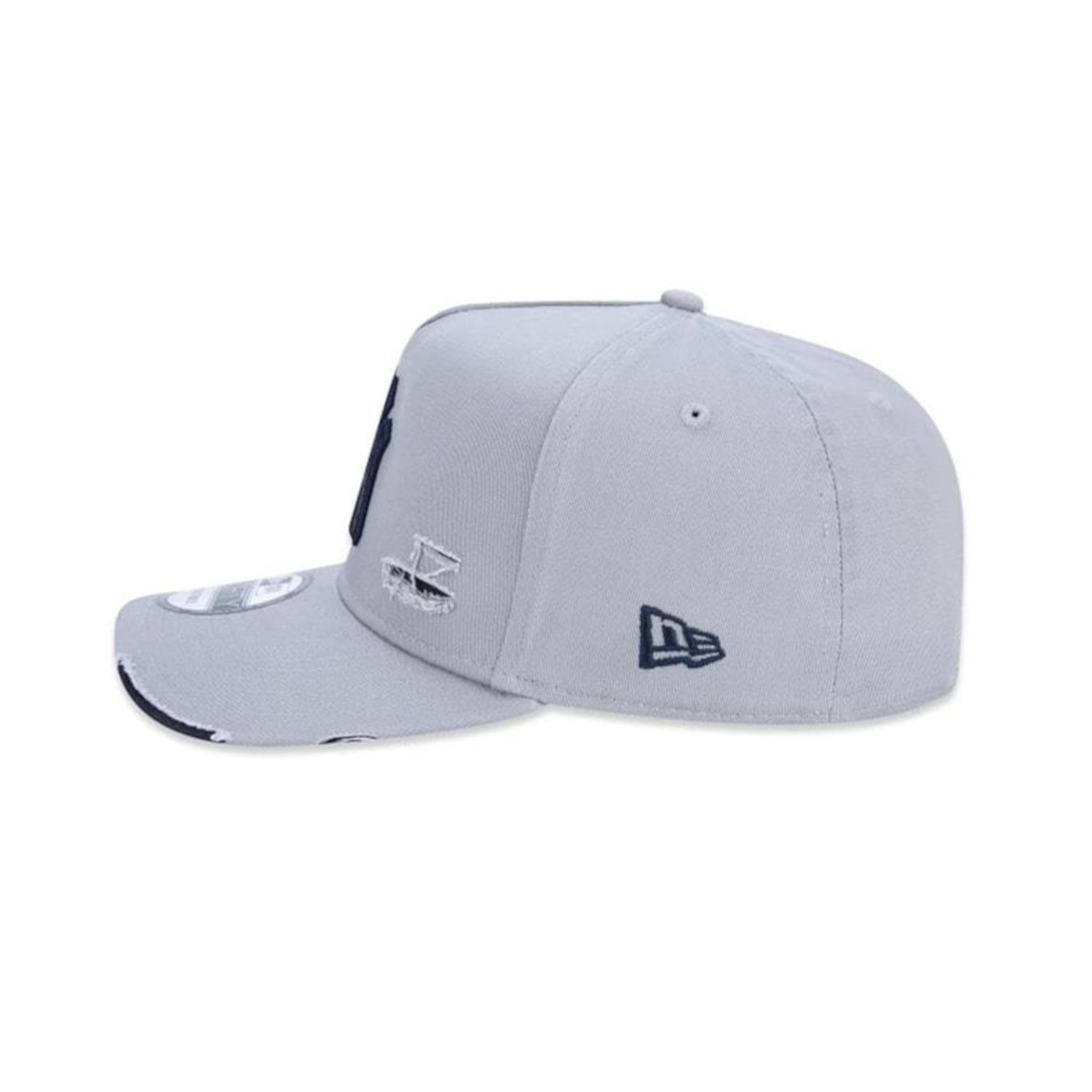 Boné New Era 9Forty A-Frame Mlb New York Yankees Destroyed - Strapback - Adulto - Foto 4