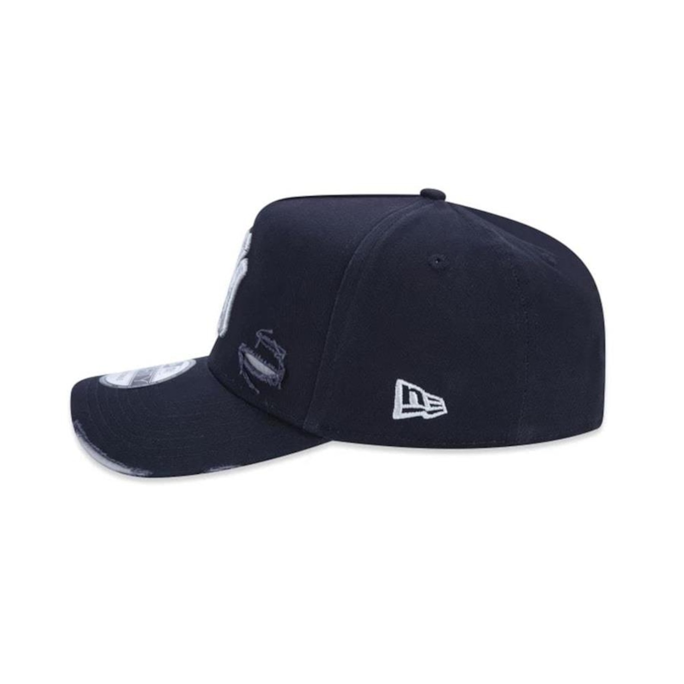 Boné New Era 9Forty A-Frame Mlb New York Yankees Destroyed - Strapback - Adulto - Foto 4