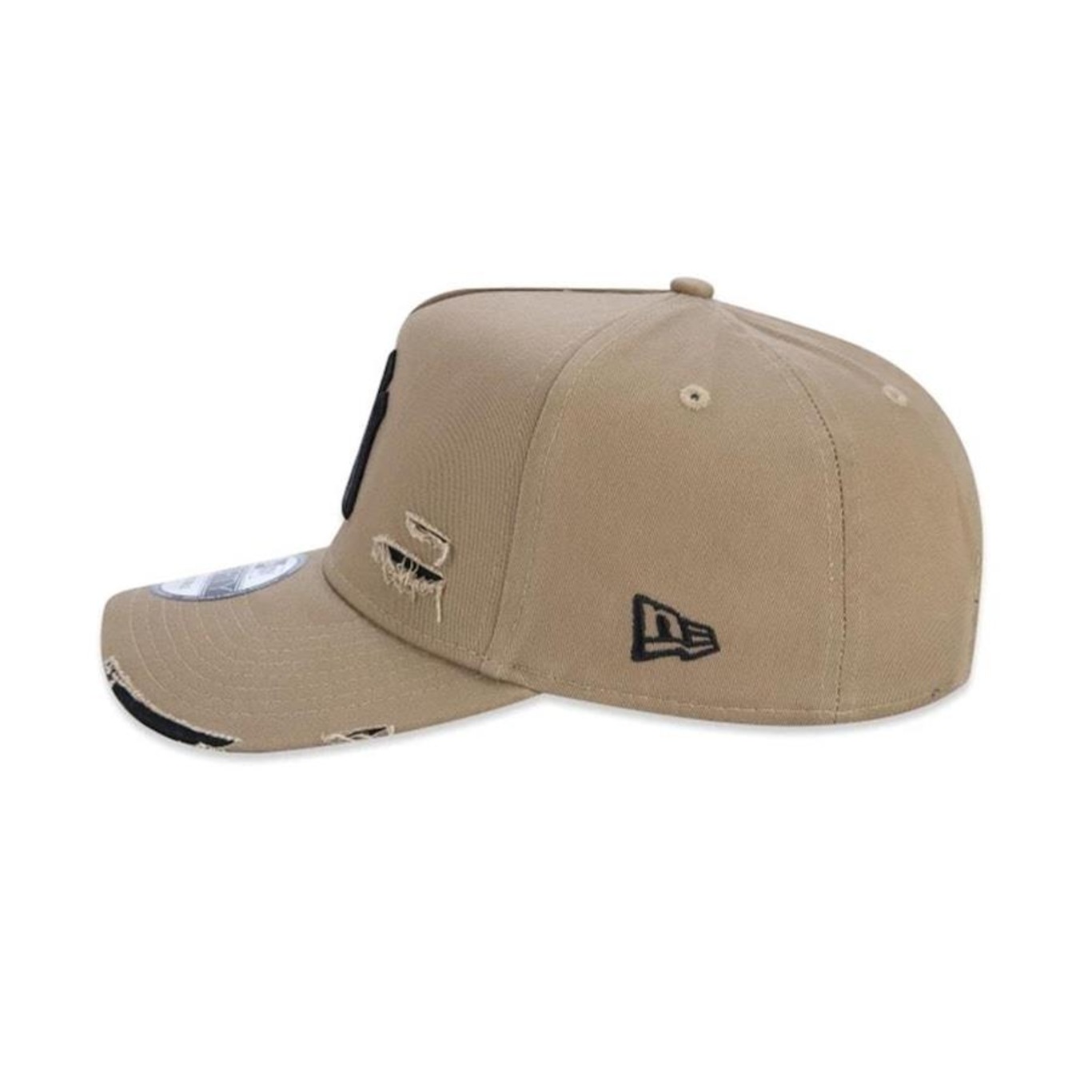 Boné New Era 9Forty A-Frame Mlb New York Yankees Destroyed - Strapback - Adulto - Foto 4