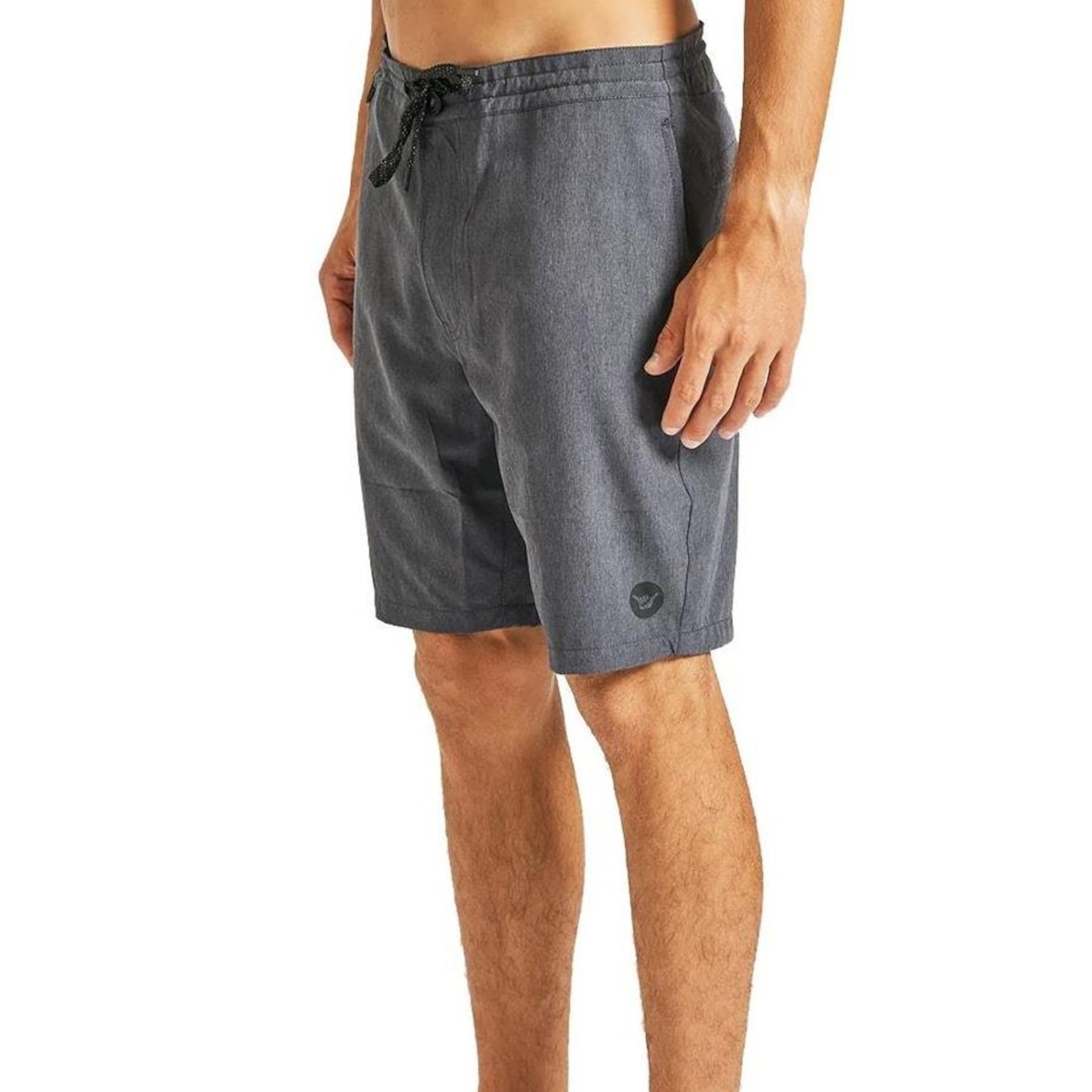 Bermuda Hang Loose Híbrida Zippy Dark Grey - Masculina - Foto 1