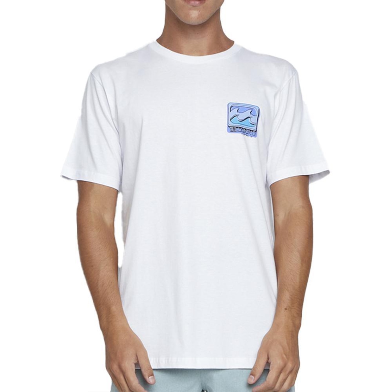 Camiseta Billabong Crayon Wave Masculina - Foto 1