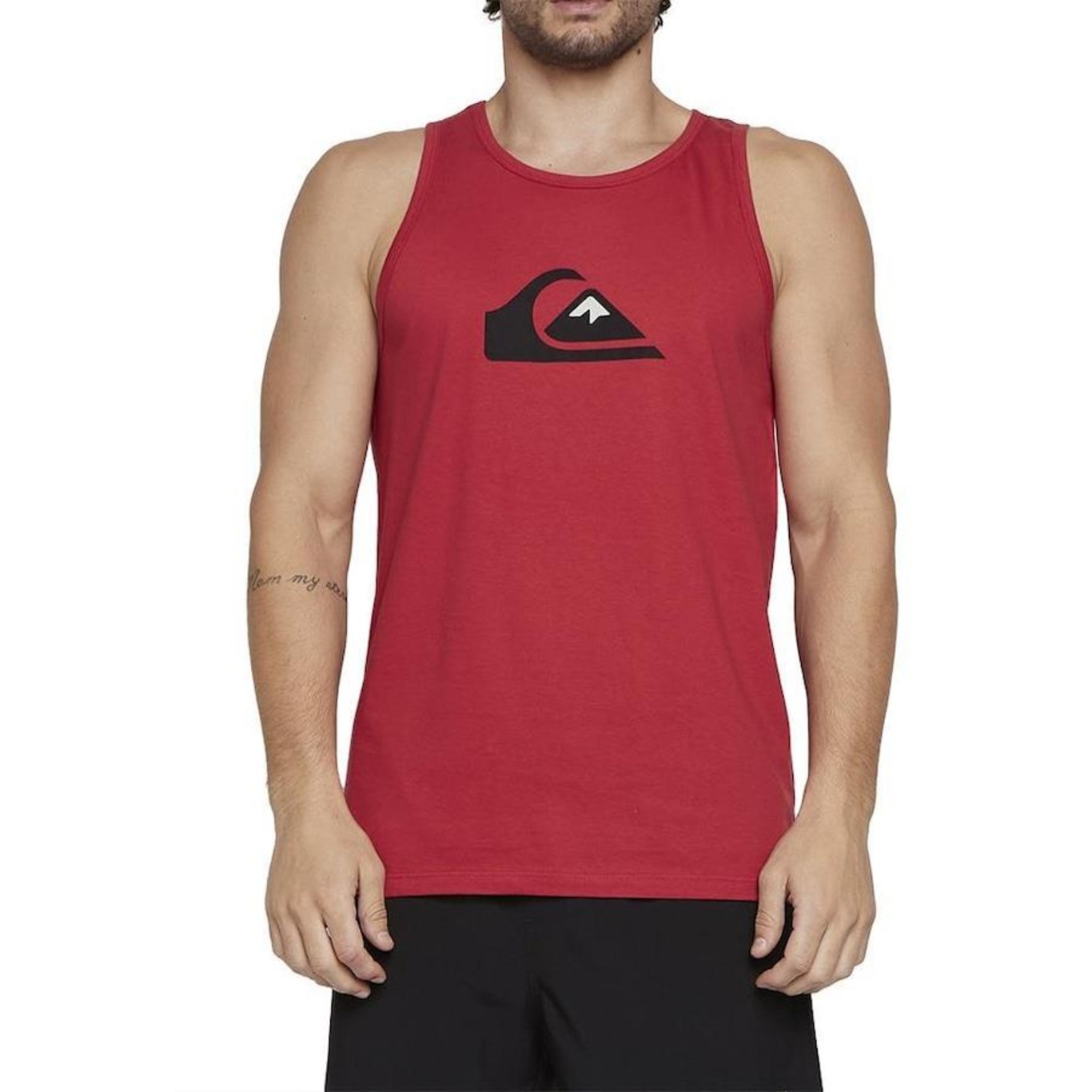 Camiseta Regata Quiksilver Comp Logo Color Sm25 - Masculina - Foto 1