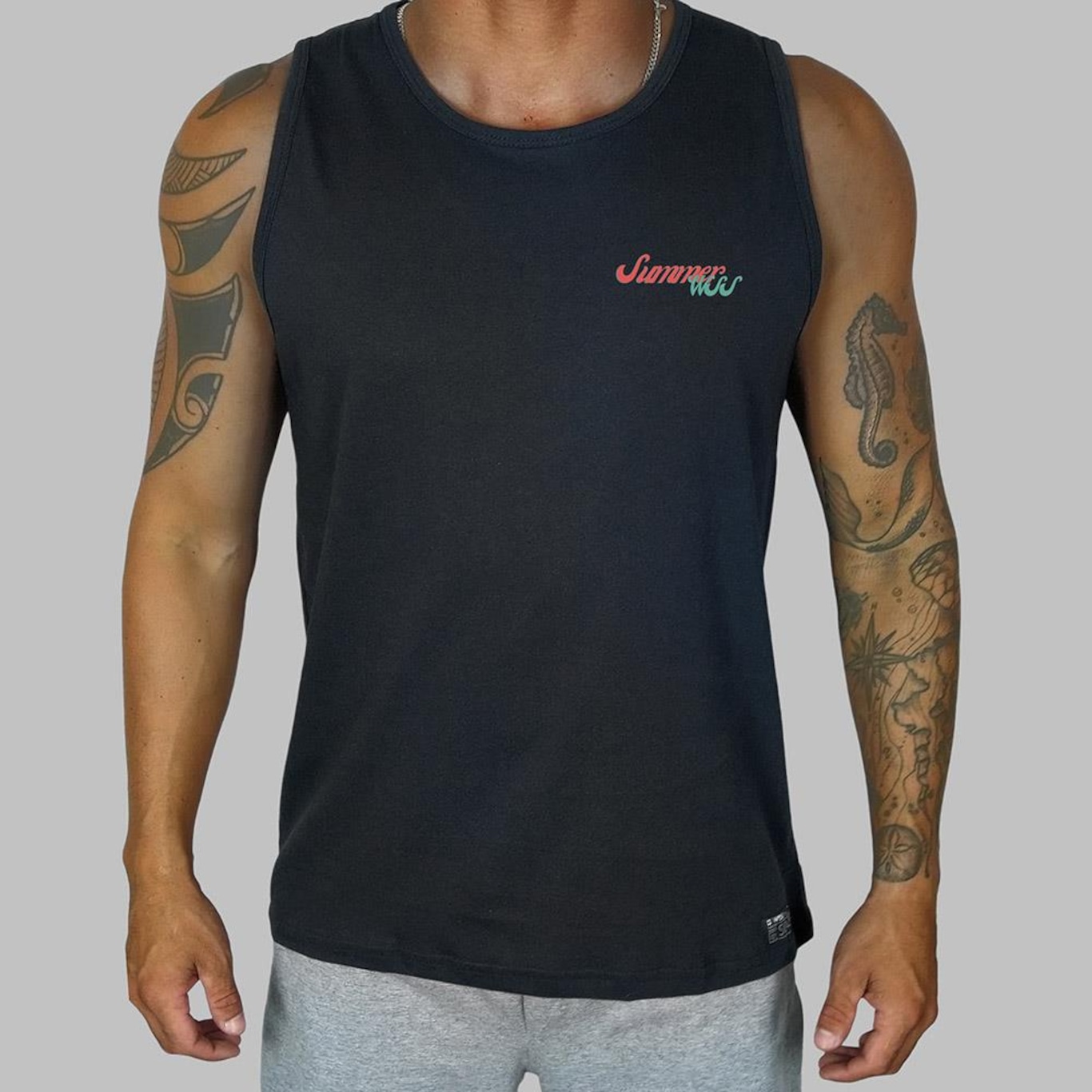 Camiseta Regata Masculina L a Summer Prime Wss - Foto 1