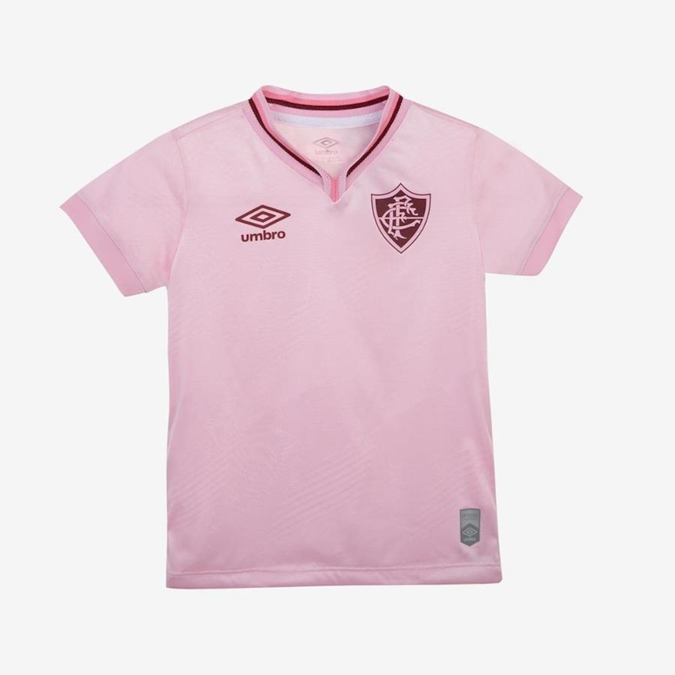 Camisa do Fluminense Umbro Outubro Rosa 2024 - Infantil - Foto 1