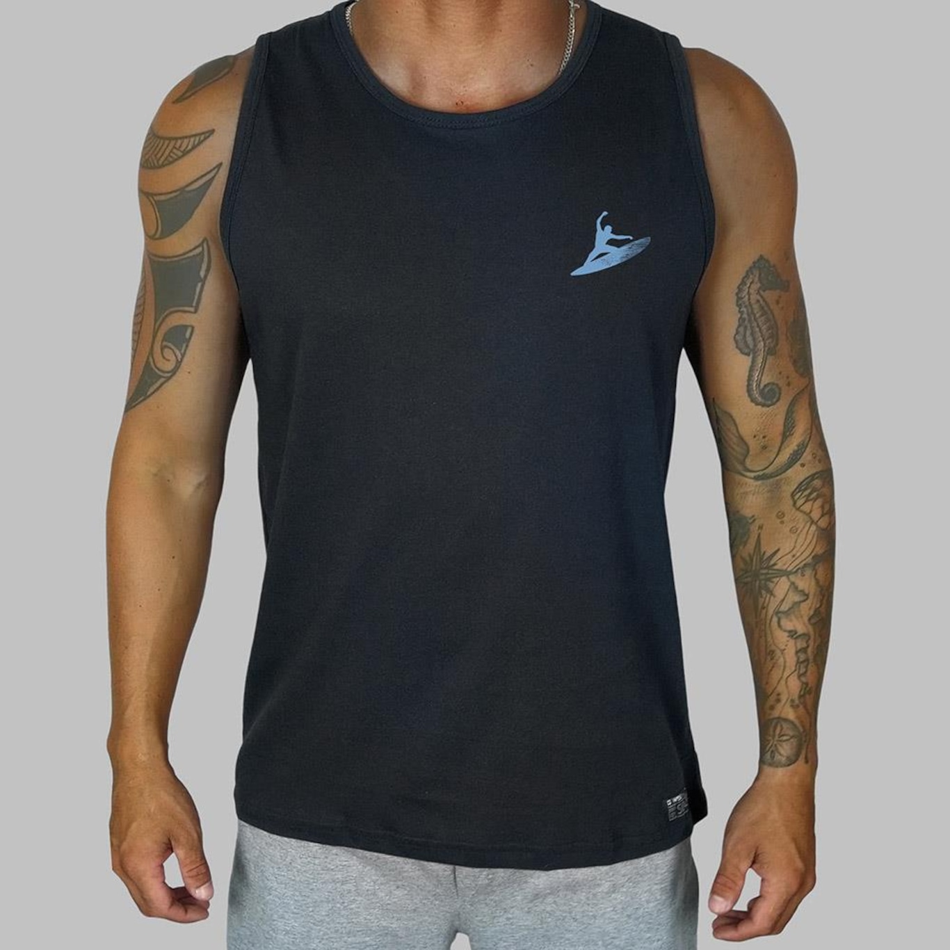 Camiseta Regata Masculina Hot Wave Prime Wss - Foto 1