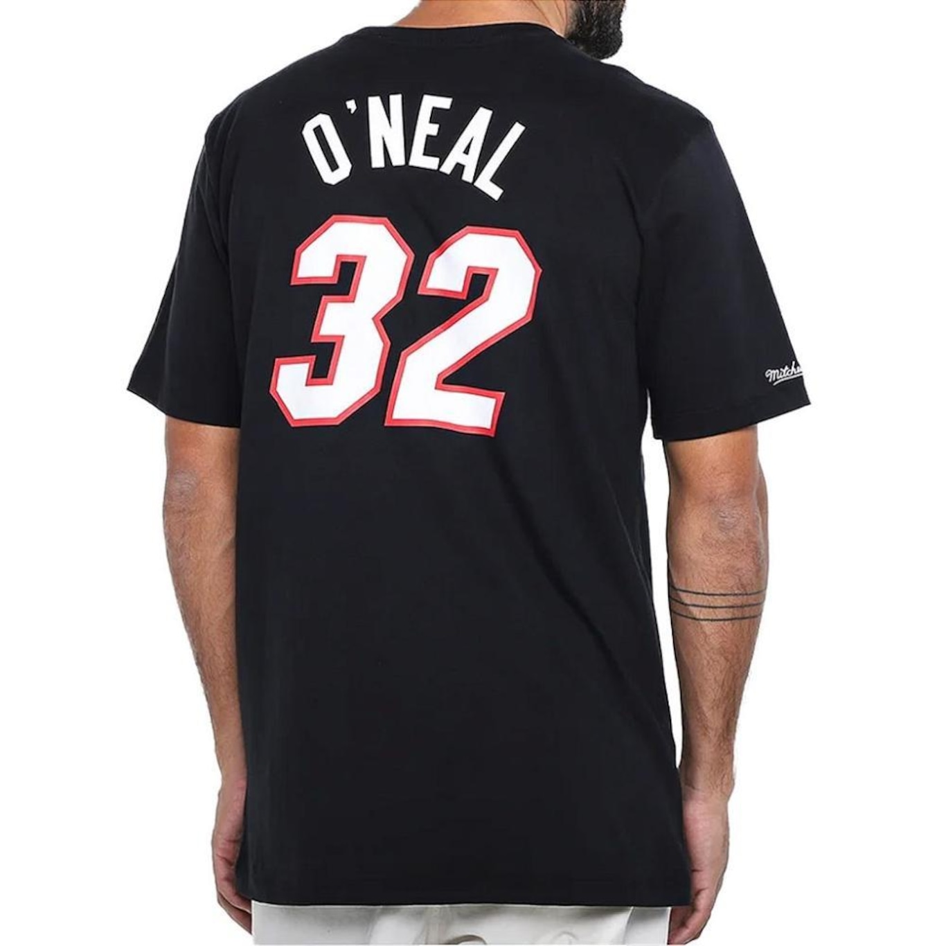 Camiseta Mitchell & Ness Miami Heat O''''Neal Masculina - Foto 2