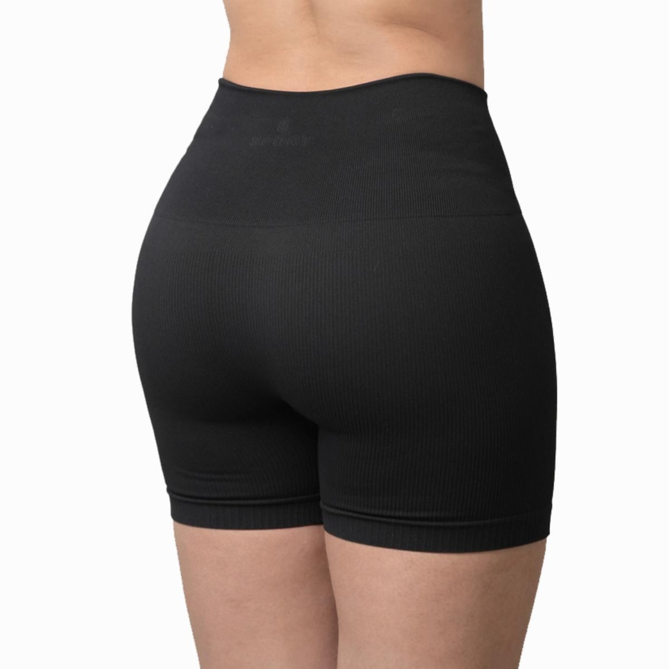 Short Legging Lupo Canelado Seamless - Feminino - Foto 4