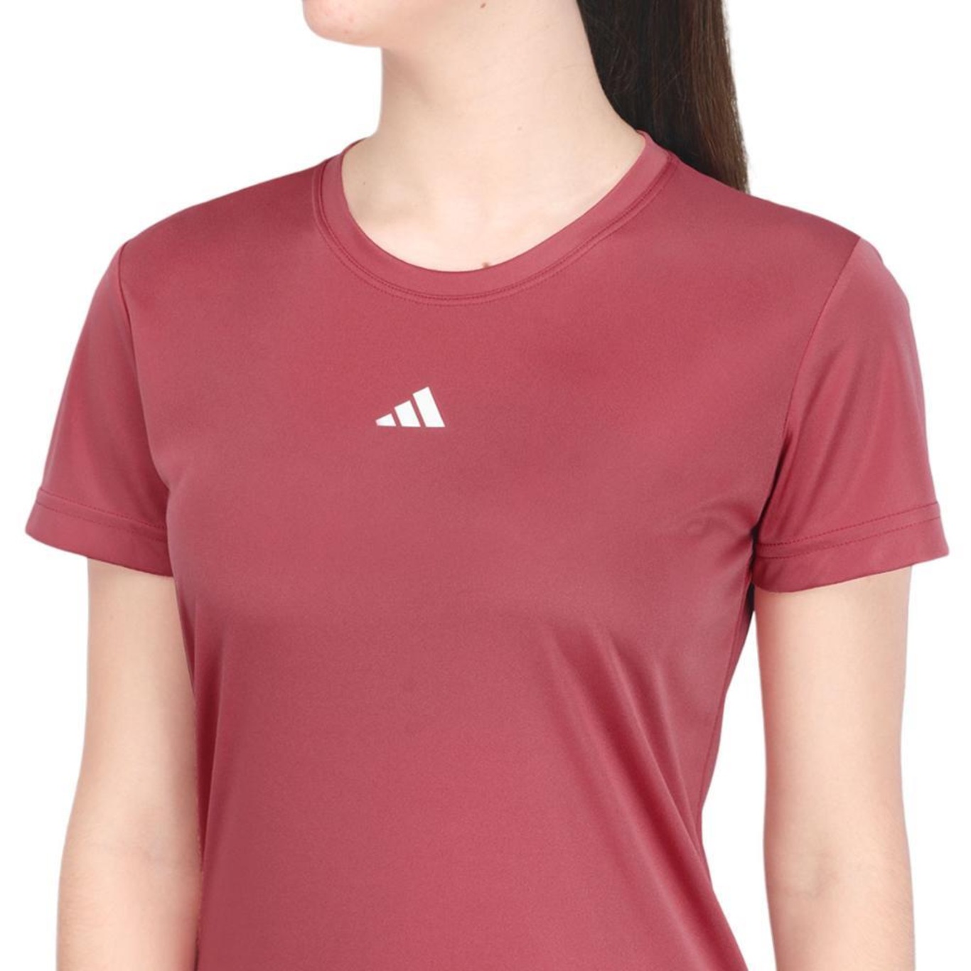 Camiseta adidas Basic Treino Tee Feminina - Foto 3