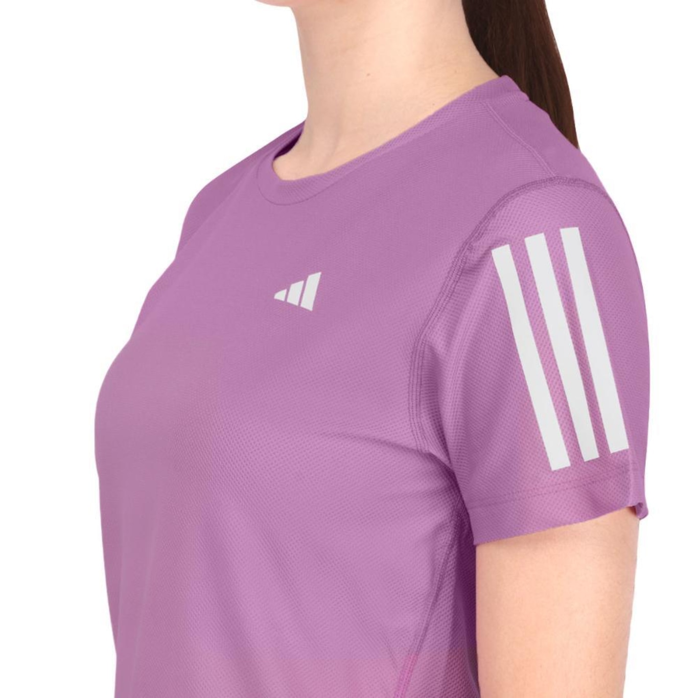 Camiseta adidas Own The Run Basic Feminina - Foto 3