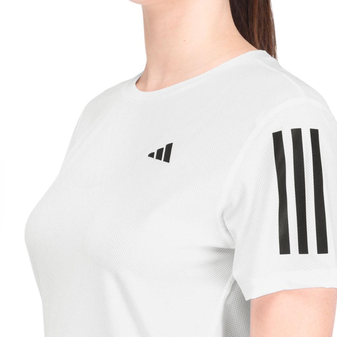 Camiseta adidas Own The Run Feminina - Foto 3