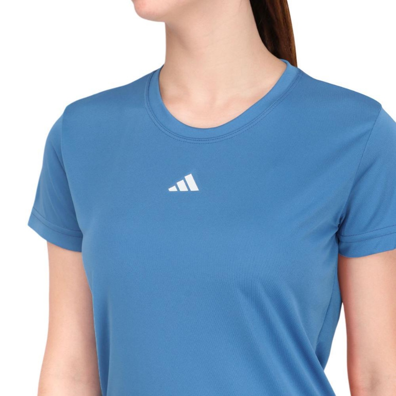 Camiseta adidas Treino Basic Tee Feminina - Foto 4