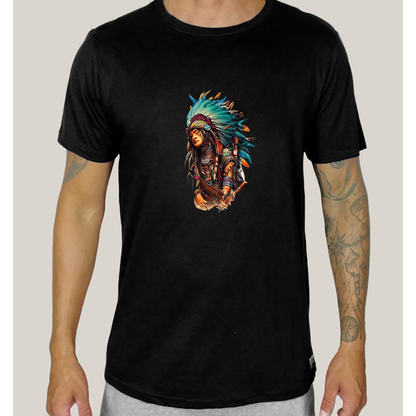 Camiseta Masculina Prime Wss Tribal Essence - Foto 1