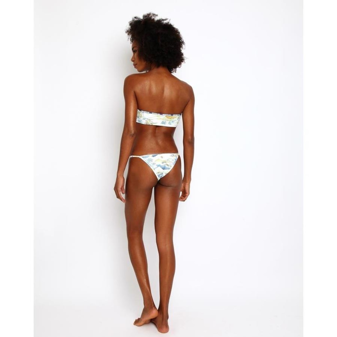 Biquini Rip Curl Postcards Bandeau - Feminino - Foto 3